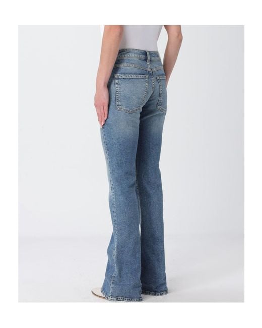 ICON DENIM Blue Belt Loop Jeans