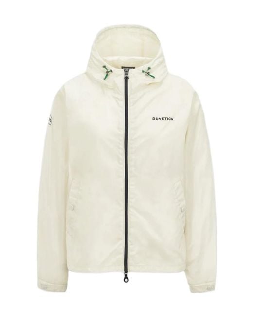Duvetica White Risna S Hat Casual Jacket
