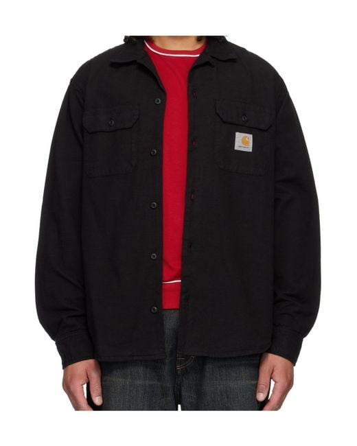 Carhartt Black L/ Kelsey Shirt for men