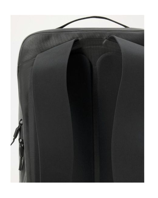 Veilance Black Anodic Backpack for men