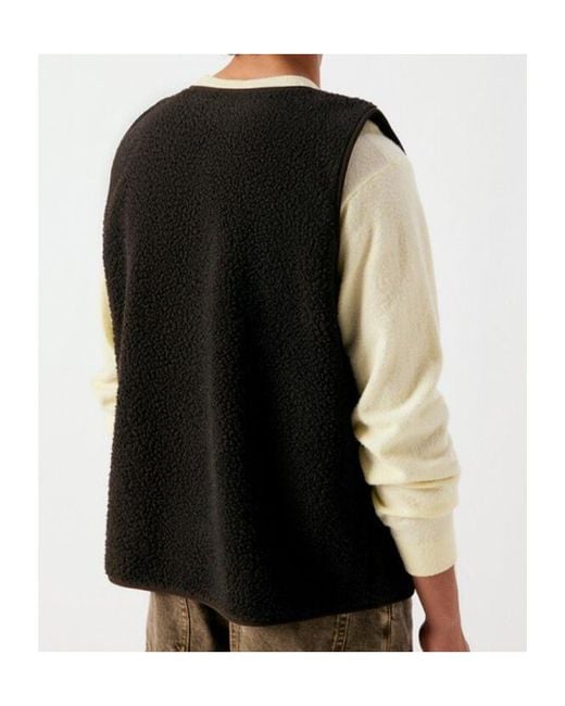American Vintage Black Sleeveless Vest for men