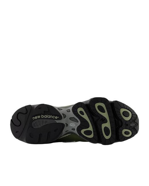 New Balance Green 1000 Lace-Up Sneakers for men