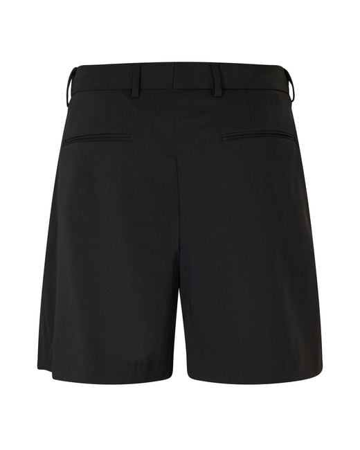 Balmain Black Simple Shorts
