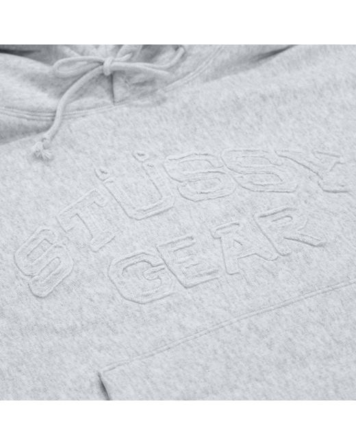 Stussy White Long-Sleeved Sweatshirt for men