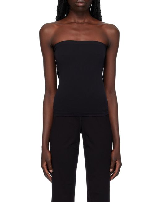 Wolford Black Strapless Tube Top