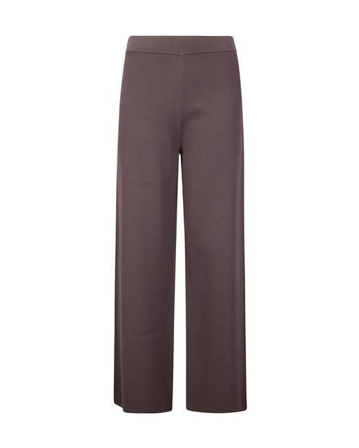 P.A.R.O.S.H. Purple P.A.R.O..H. Roma Wide-Leg Trousers