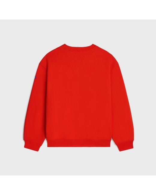 Céline Red Sweatshirt for men