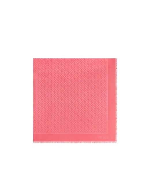 fendi ff logo shawl