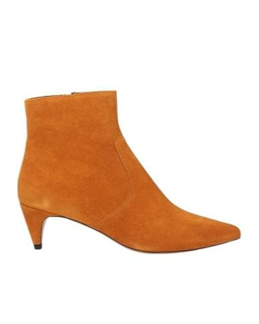 Isabel Marant Brown High-Heeled Ankle Boots