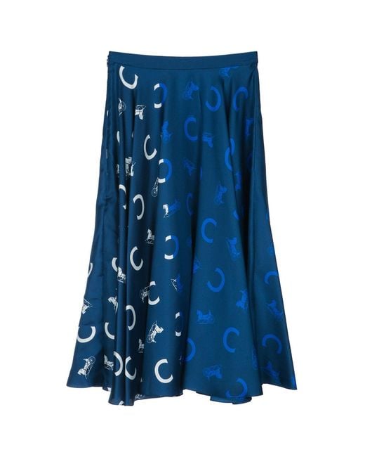 Céline Blue Skirt