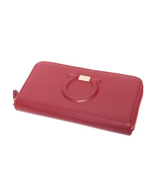 Ferragamo Pink Long Wallet