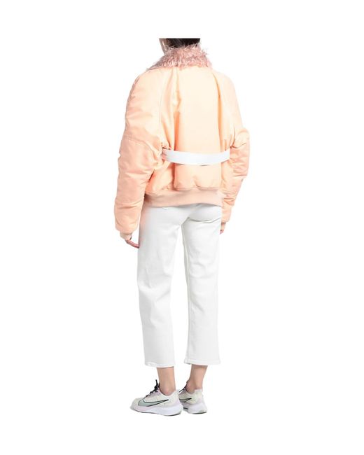 MM6 by Maison Margiela Pink Minimalist Jacket