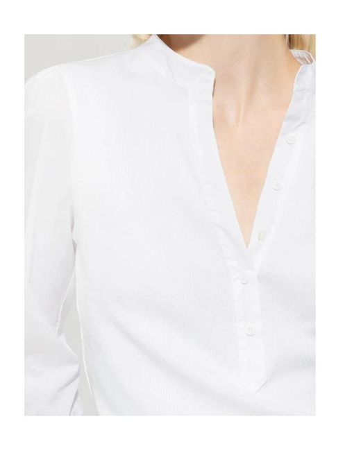 Luisa Cerano Blue Button-Down Shirt