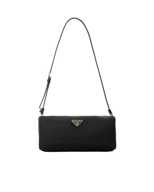 Prada Black Re-Nylon Shoulder Bag