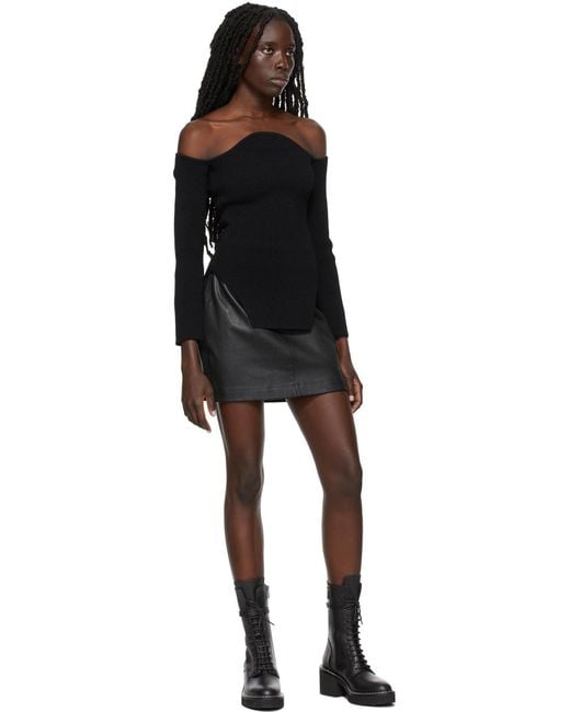 Khaite Black Knitted Pullover