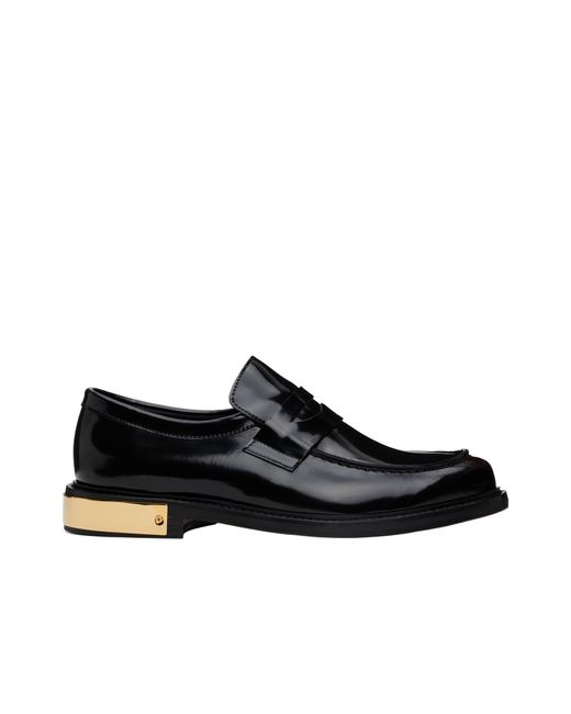 Moschino Black College Loafers for men
