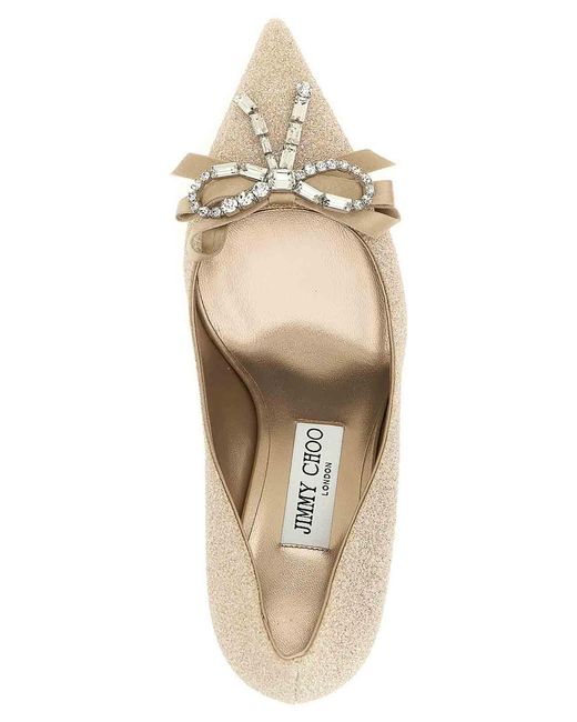 Jimmy Choo White Pointed-Toe High Heels