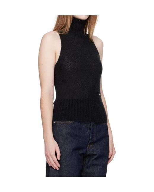 Tom Ford Black Logo-Plaque Vest