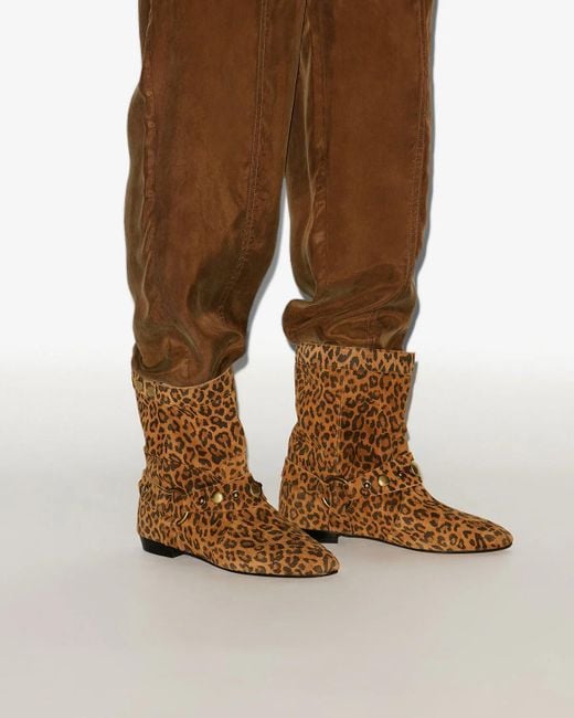 Isabel Marant Brown Stania Boots