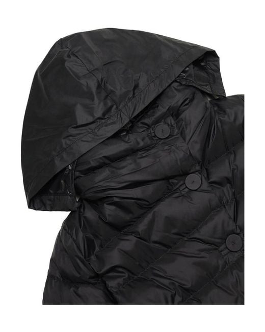 Weekend by Maxmara Black Long Sleeve Cotton Coat