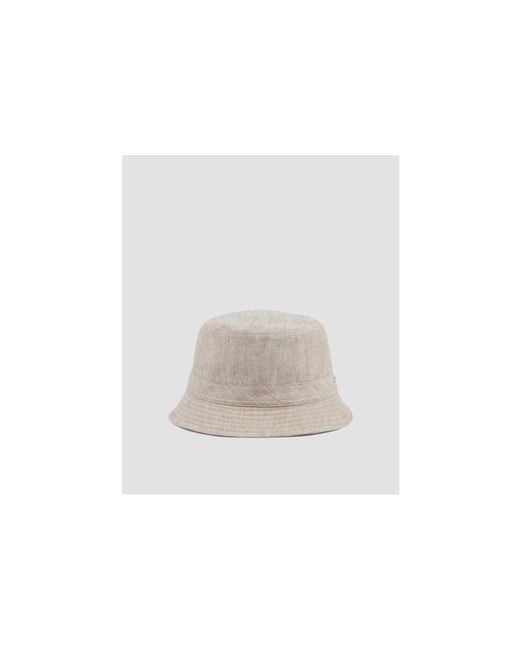 Paul & Shark White Quilted Hat for men