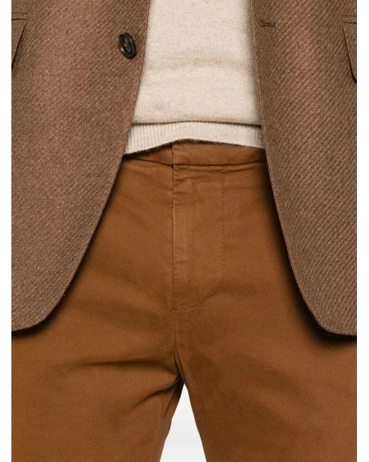 Dondup Brown Gaubert Pants for men