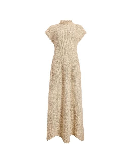 Khaite Natural Silk-Blend Dress