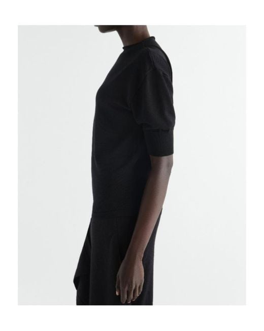 Lemaire Black Short Sleeved Jumper