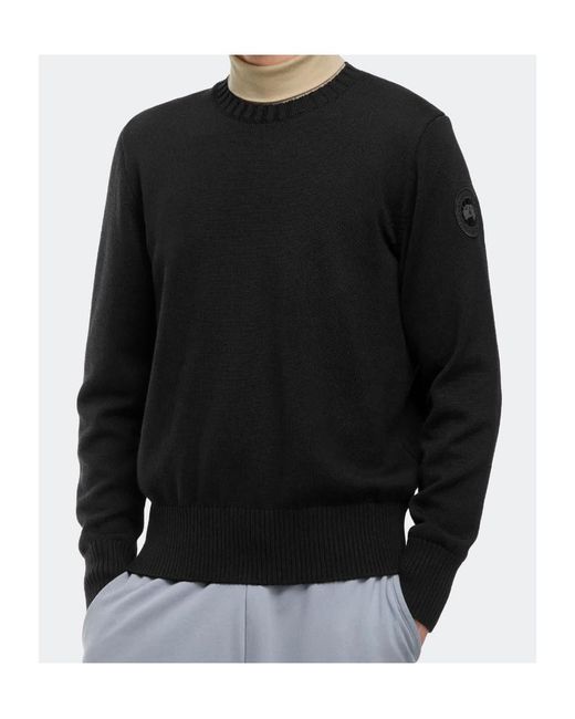 Canada Goose Black Rosseau Sweater for men