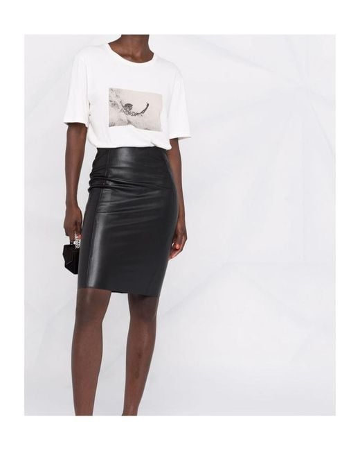 Wolford Black Jenna Midi Skirt
