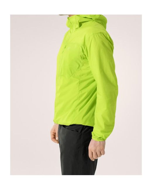 Arc'teryx Green Squamish Hoody Hooded Shell Jacket for men