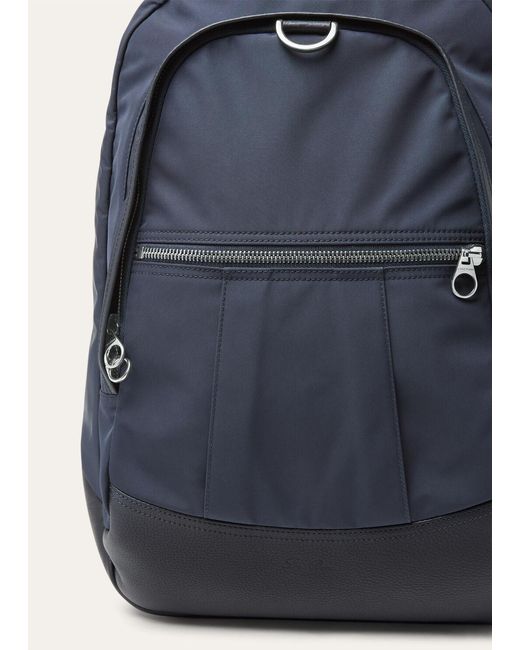 Loro Piana Blue Pioneer Backpack Medium for men