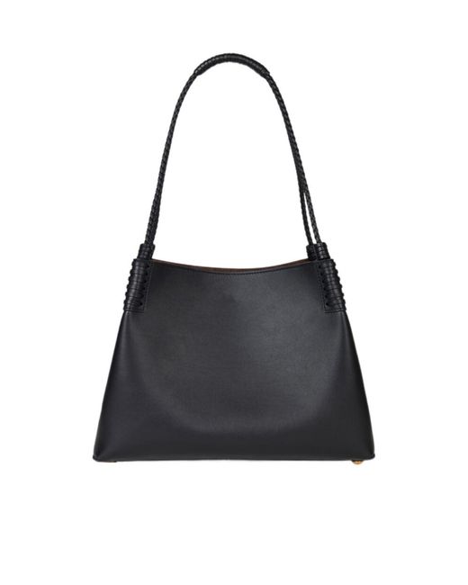 Etro Black Libra Pegaso Patch Small Tote Bag