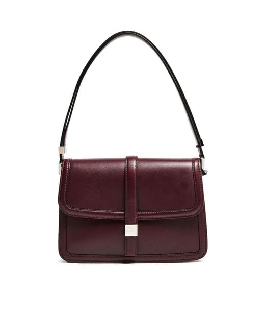 Max Mara Purple Bianca Shoulder Bag