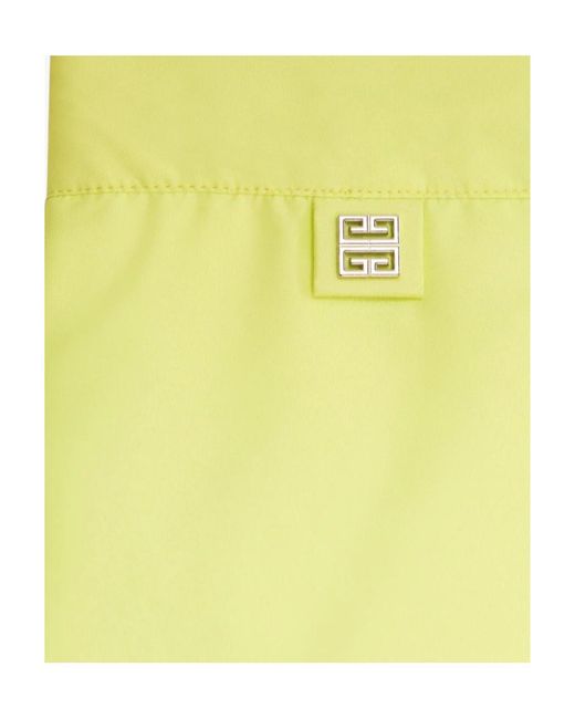 Givenchy Yellow Swim Shorts for men