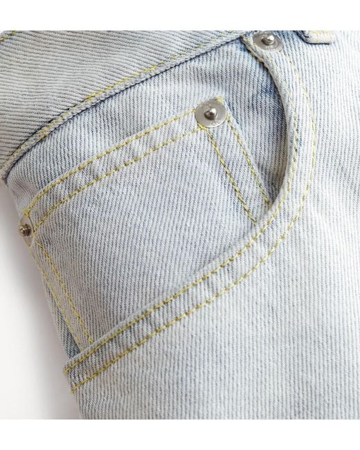 Dior Gray Regular-Fit Jeans