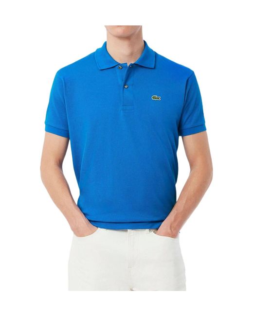 Lacoste Blue Original L.12.12 Polo Shirt for men