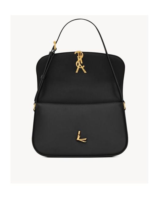 Saint Laurent Black Solferino Medium Shoulder Bag