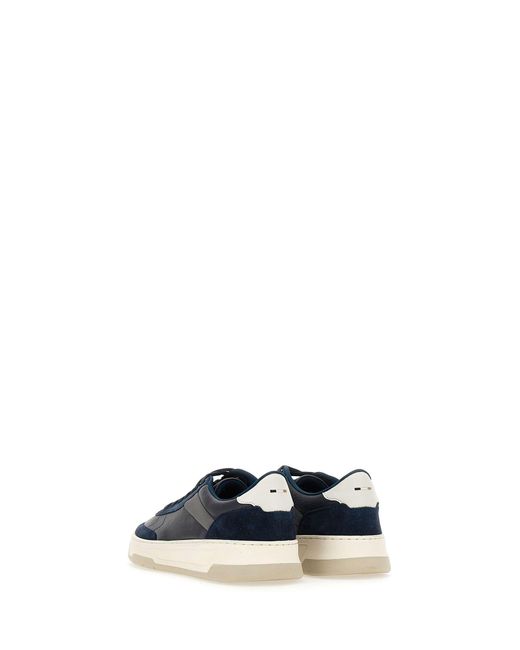 Boss Blue Crew Neck Low Top Casual Shoes for men