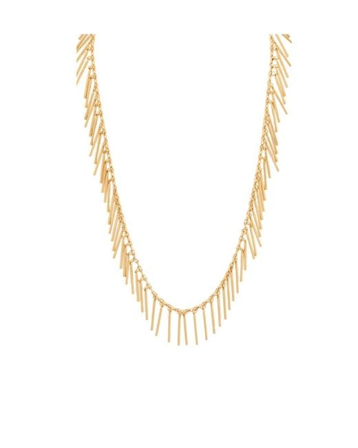 Jil Sander Metallic Embellished Necklace