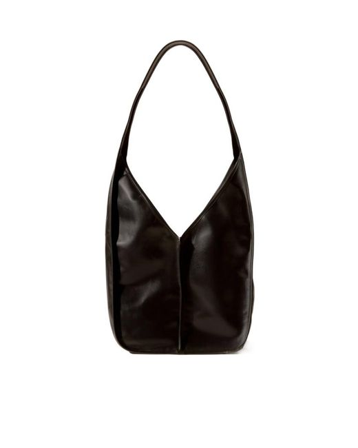 Hereu Black Calella Shoulder Bag