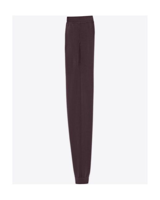 Saint Laurent Brown Sweatpants