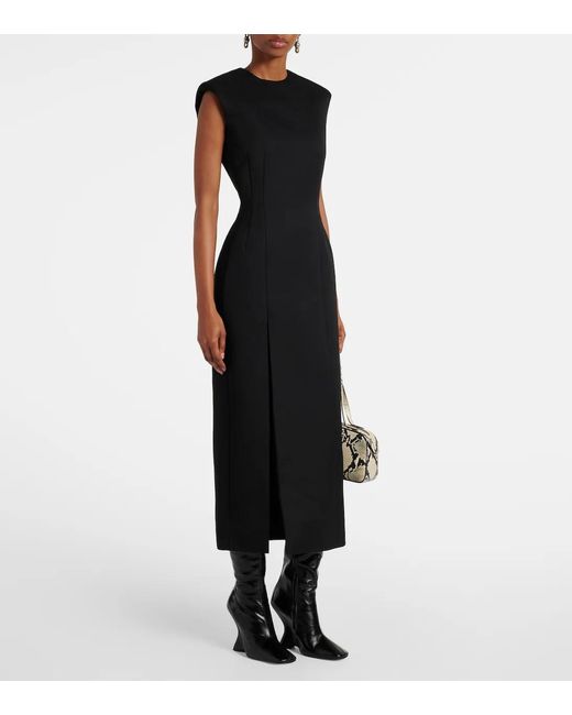 Wardrobe NYC Black Round Neck Sleeveless Dress