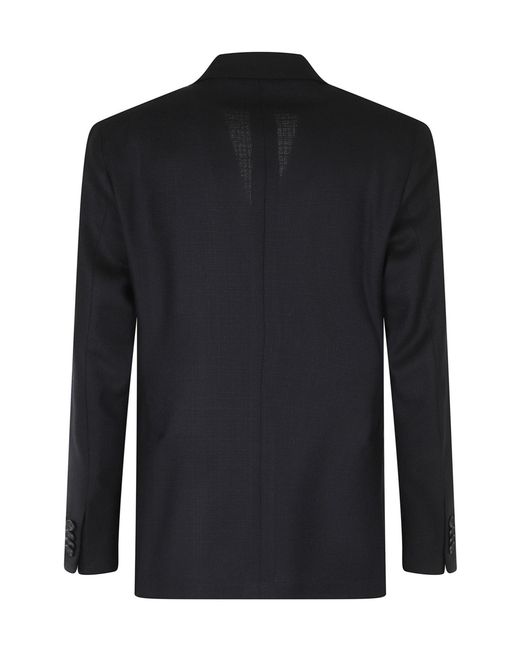 Tagliatore Blue Double-Breasted Blazer for men
