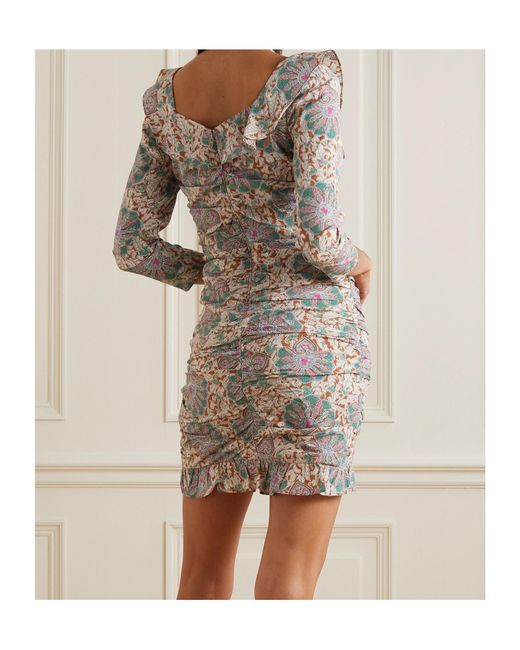 Veronica Beard Gray V-Neck Dress