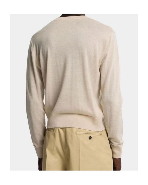 DSquared² White Crew-Neck Sweater for men