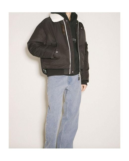 Eytys Black Lapel Long Sleeve Casual Jacket for men