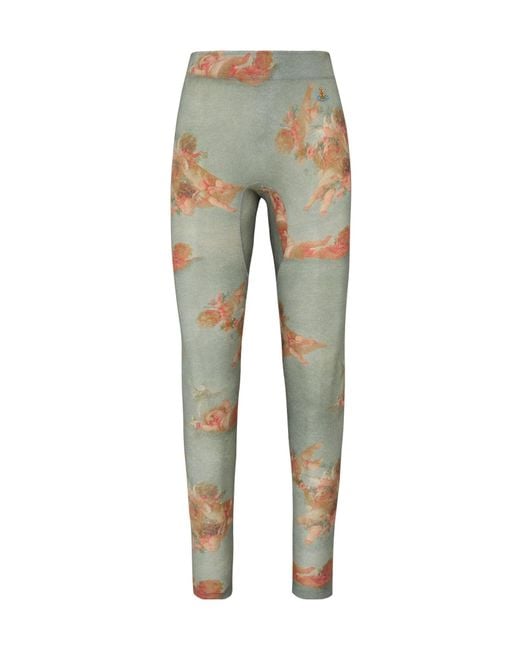 Vivienne Westwood Multicolor Patterned Leggings