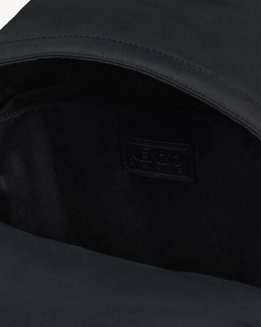 KENZO Black Jumping Tiger' Backpack for men