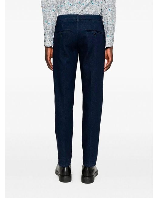 Dondup Blue Gaubert Relaxed Jeans for men